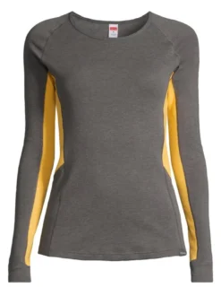 con-ta Damen Thermo-Unterhemd / Shirt - Sportiv in grau