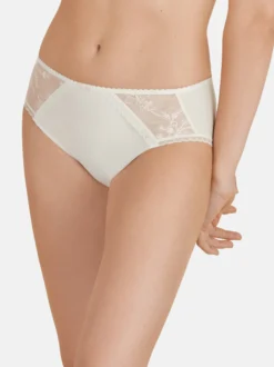 Conturelle Damen Taillen Slip - Mille Fleurs in beige