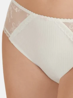 Conturelle Damen Taillen Slip - Mille Fleurs in beige