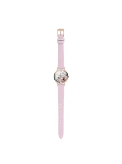 Cool Time Mädchen Armbanduhr - The Cool Rose Flower Power in rosa