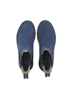 Crickit Damen Chelsea-Boots - TEA in blau