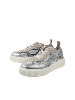 Crickit Damen Sneaker - OAKLI in beige schwarz