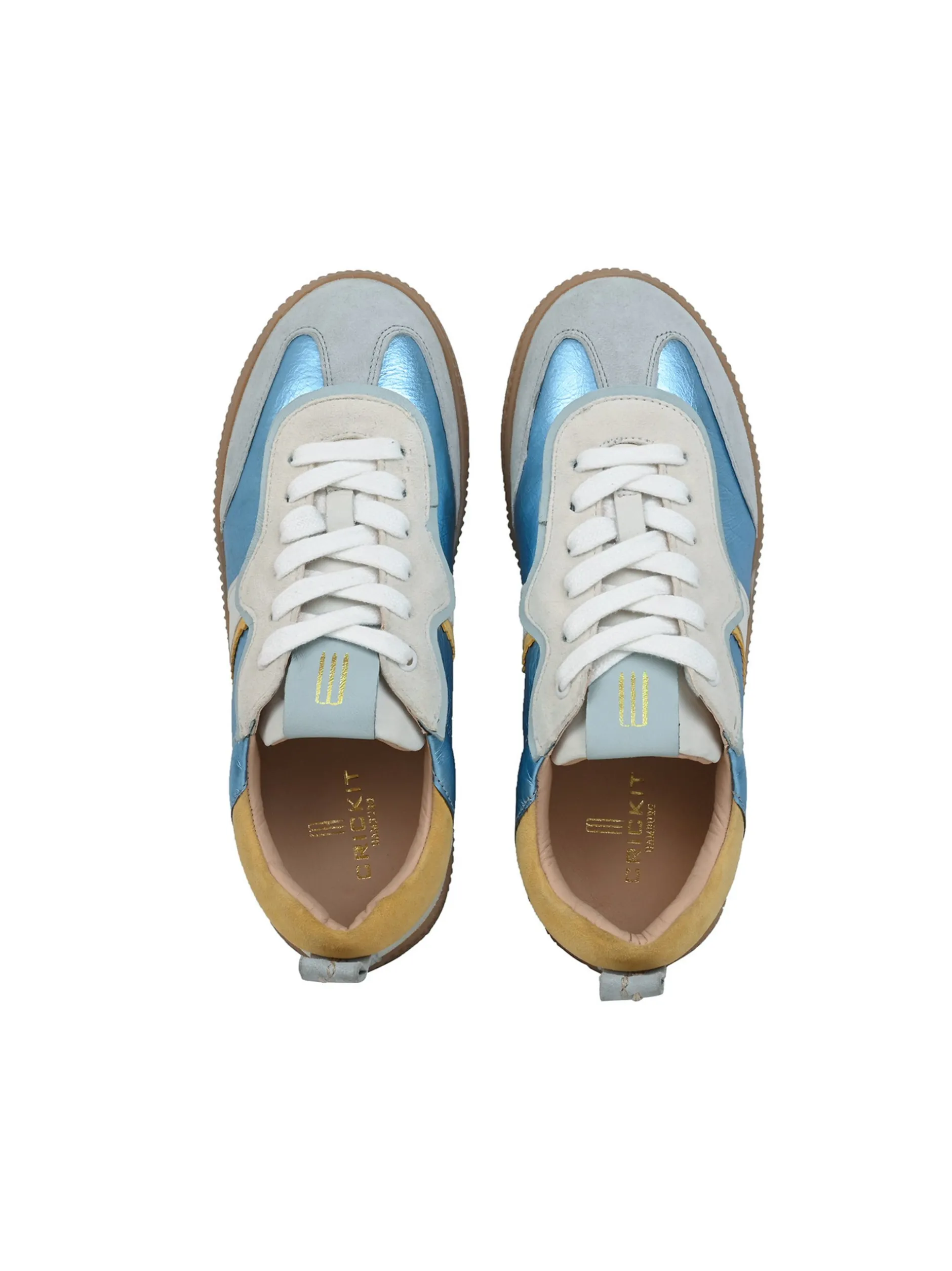 Crickit Damen Sneaker - RONJA in hellblau türkis