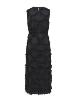 Culture Damen Kleid CUjavina in schwarz