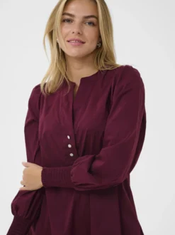 Culture Damen Kleid CUloretta in bordeaux