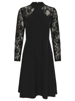 Culture Damen Kleid CUpiona in schwarz
