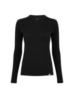 DANISH ENDURANCE Damen Langarmshirt in schwarz
