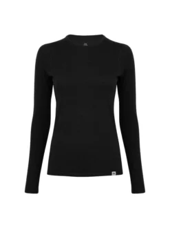 DANISH ENDURANCE Damen Langarmshirt in schwarz