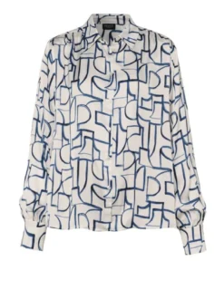 DESOTO Damen Bluse - Lena in ecru - Ärmel: langarm