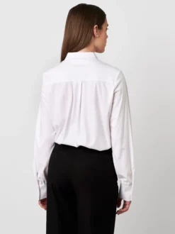 DESOTO Damen Bluse - Lizzy in weiß - Ärmel: langarm