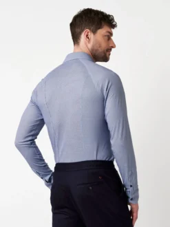 DESOTO Herren Hemd Casual Kent 1/1 in blau
