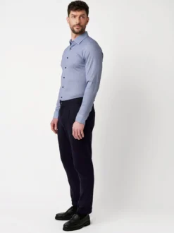 DESOTO Herren Hemd Casual Kent 1/1 in blau