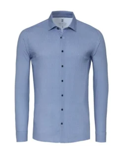DESOTO Herren Hemd Casual Kent 1/1 in blau