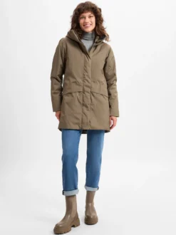 Didriksons Damen Parka -CAJSA WNS PARKA 6 in schlamm