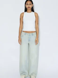 Dr. Denim Damen Hose - Ary in bleached