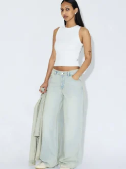 Dr. Denim Damen Hose - Ary in bleached