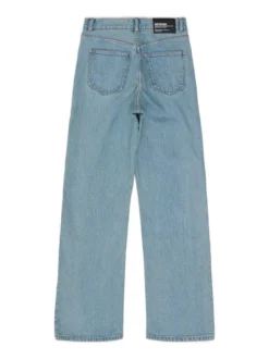 Dr. Denim Damen Jeans – Echo High Straight in light stone