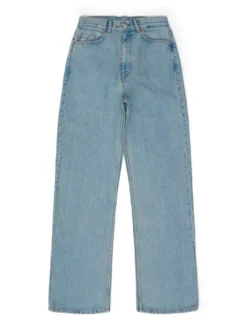 Dr. Denim Damen Jeans – Echo High Straight in light stone