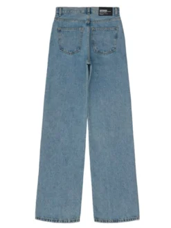 Dr. Denim Damen Jeans – Echo High Straight in light stone