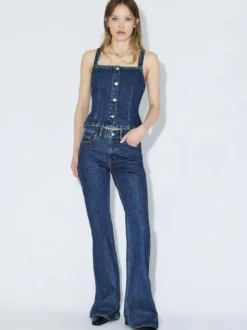 Dr. Denim Damen Jeans – Elba Mid Bootcut in denim