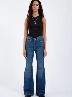 Dr. Denim Damen Jeans – Elba Mid Bootcut in denim