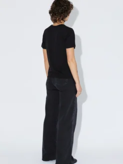 Dr. Denim Damen T-Shirt – Lyra in schwarz