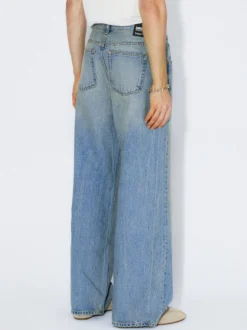 Dr. Denim Herren Jeans – Cormac Baggy Jeans in light stone
