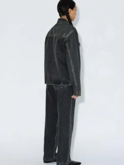 Dr. Denim Unisex Jacke – Evon Worker in schwarz