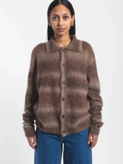 Dr. Denim Unisex Strickcardigan – Quillion in braun