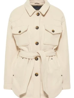 Dreimaster Damen Übergangsjacke in beige