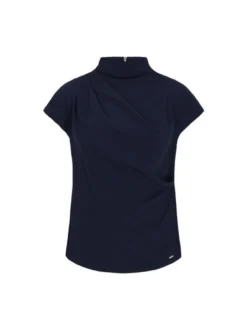 Dreimaster Damen Bluse in schwarz