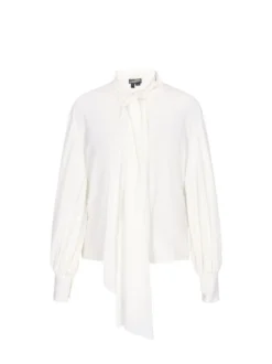 Dreimaster Damen Bluse in weiß