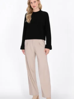 Dreimaster Damen Damen Pullover in schwarz