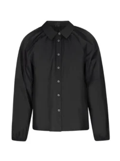Dreimaster Damen Hemd in schwarz