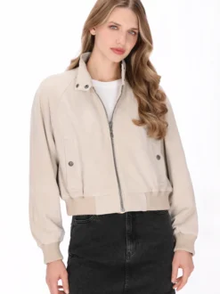 Dreimaster Damen Jacke in beige