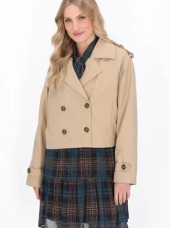 Dreimaster Damen Jacke in ecru