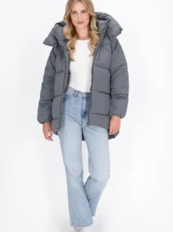 Dreimaster Damen Jacke in grau