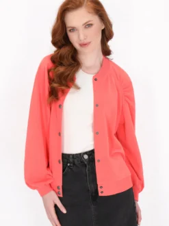 Dreimaster Damen Jacke in koralle