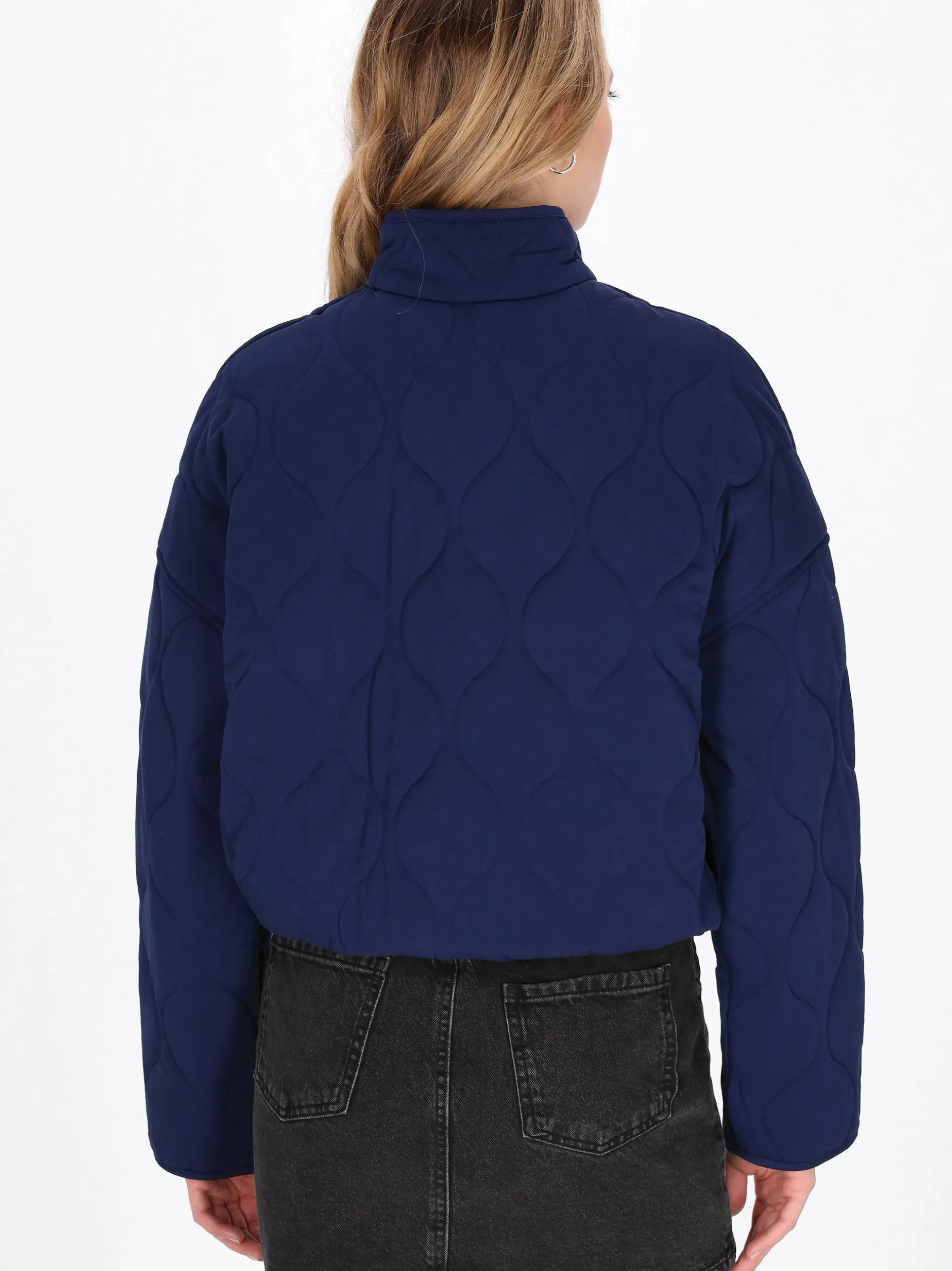 Dreimaster Damen Jacke in marine