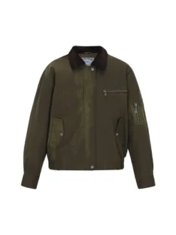 Dreimaster Damen Jacke in oliv