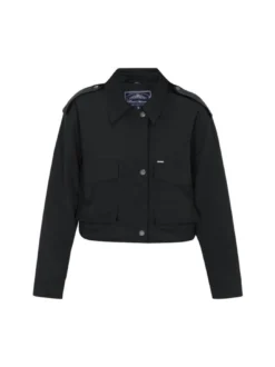 Dreimaster Damen Jacke in schwarz
