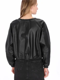 Dreimaster Damen Jacke in schwarz