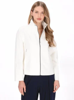 Dreimaster Damen Jacke in weiß
