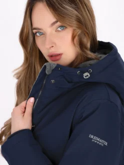 Dreimaster Damen Parka in marine