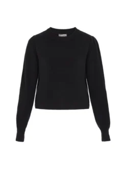 Dreimaster Damen Pullover in schwarz