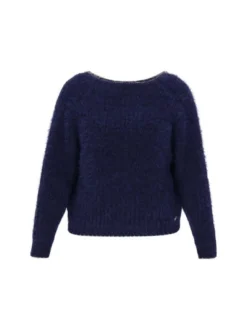 Dreimaster Damen Pullover in marine
