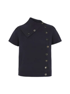 Dreimaster Damen Pullover in marine