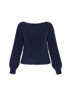 Dreimaster Damen Pullover in marine