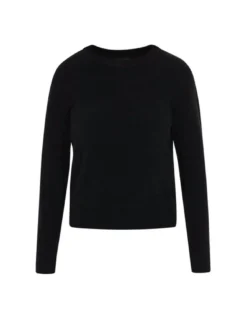 Dreimaster Damen Pullover in schwarz