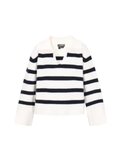 Dreimaster Damen Pullover in ecru